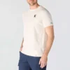 Force åndbar, fugttransporterende T-shirt med logo til mænd