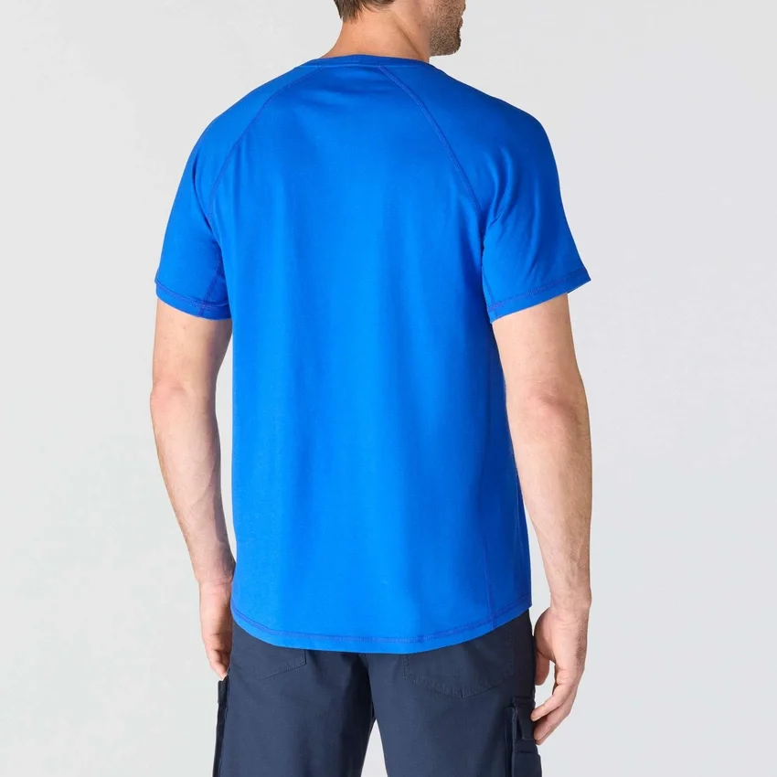 Force åndbar, fugttransporterende T-shirt med logo til mænd