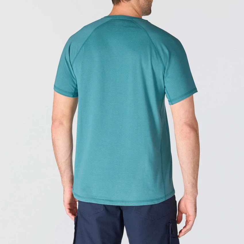 Force åndbar, fugttransporterende T-shirt med logo til mænd