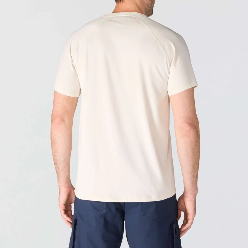 Force åndbar, fugttransporterende T-shirt med logo til mænd