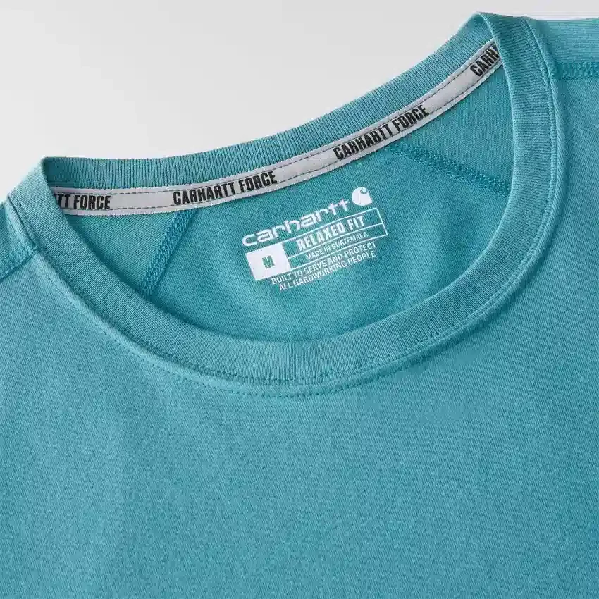 Force åndbar, fugttransporterende T-shirt med logo til mænd