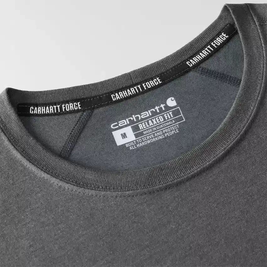 Force åndbar, fugttransporterende T-shirt med logo til mænd