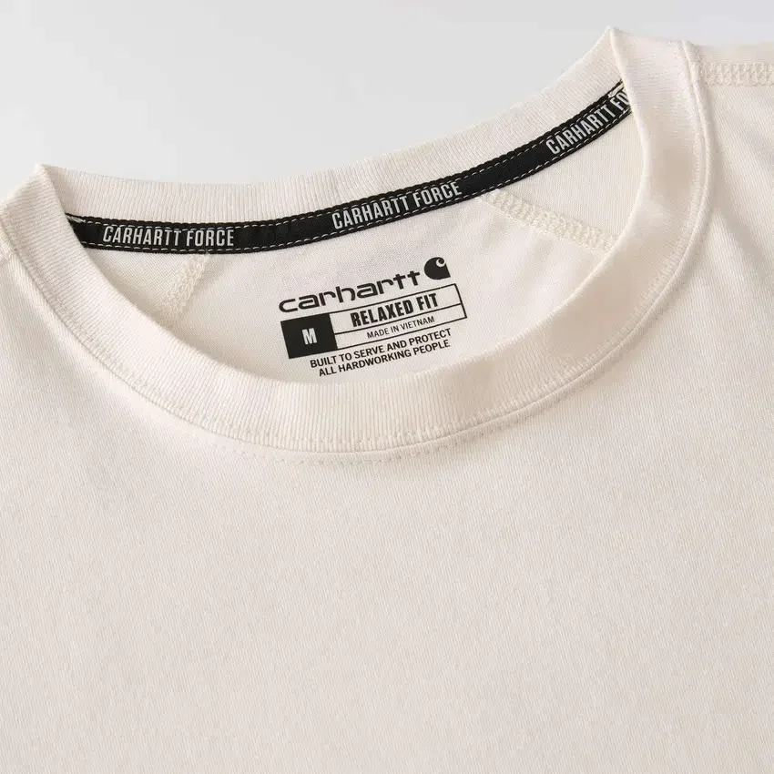 Force åndbar, fugttransporterende T-shirt med logo til mænd