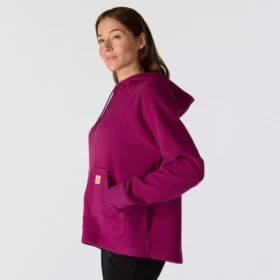 Force Quick-Dry Oversized Fleece-hettetrøje til kvinder