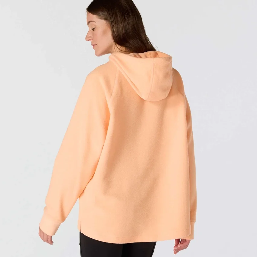 Force Quick-Dry Oversized Fleece-hettetrøje til kvinder