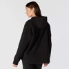Force Quick-Dry Oversized Fleece-hettetrøje til kvinder