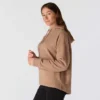 Force Quick-Dry Oversized Fleece-hettetrøje til kvinder