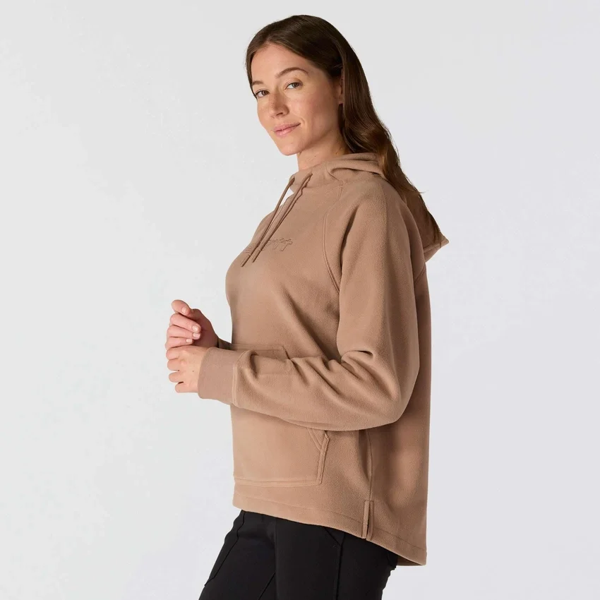 Force Quick-Dry Oversized Fleece-hettetrøje til kvinder