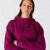 Force Quick-Dry Oversized Fleece-hettetrøje til kvinder