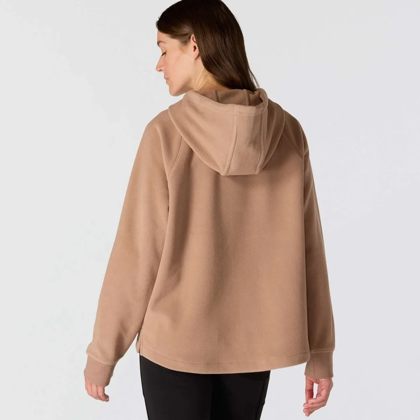 Force Quick-Dry Oversized Fleece-hettetrøje til kvinder