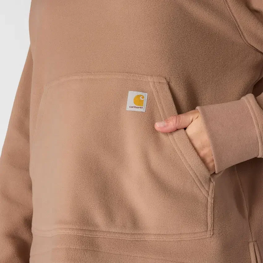 Force Quick-Dry Oversized Fleece-hettetrøje til kvinder