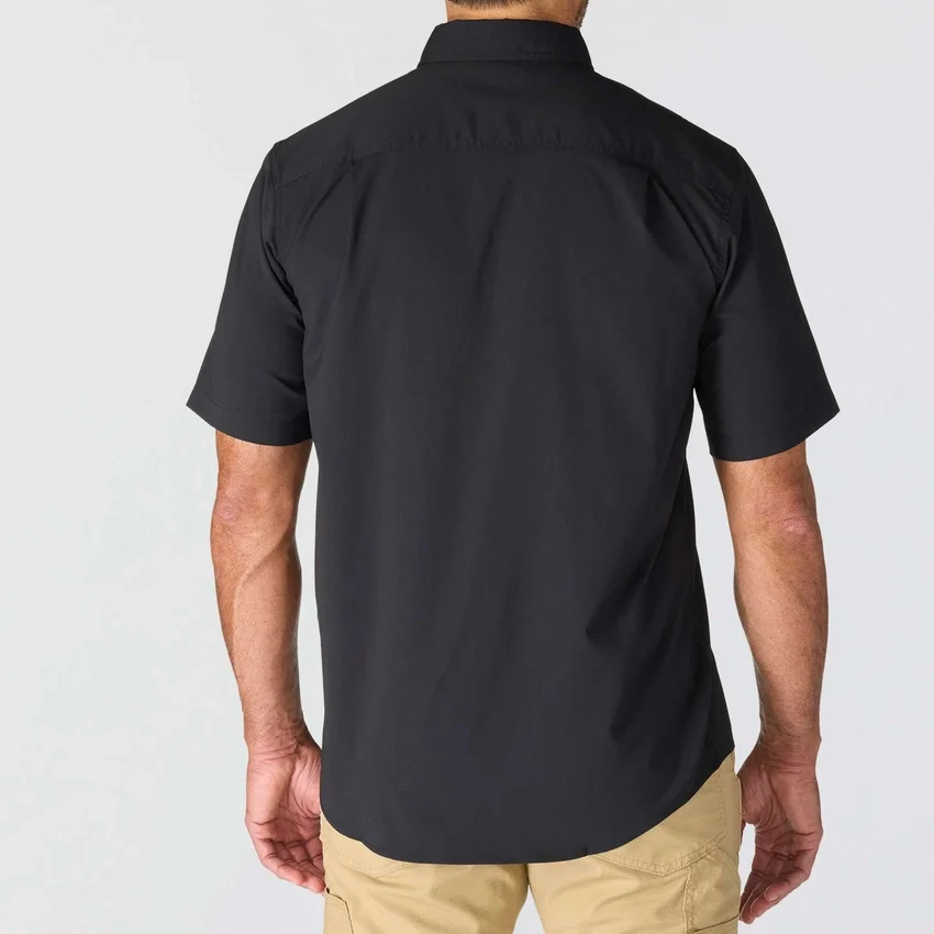 Force Sun Defender™ Chambray-skjorte til mænd med afslappet pasform og løse ærmer – solbeskyttende skjorter