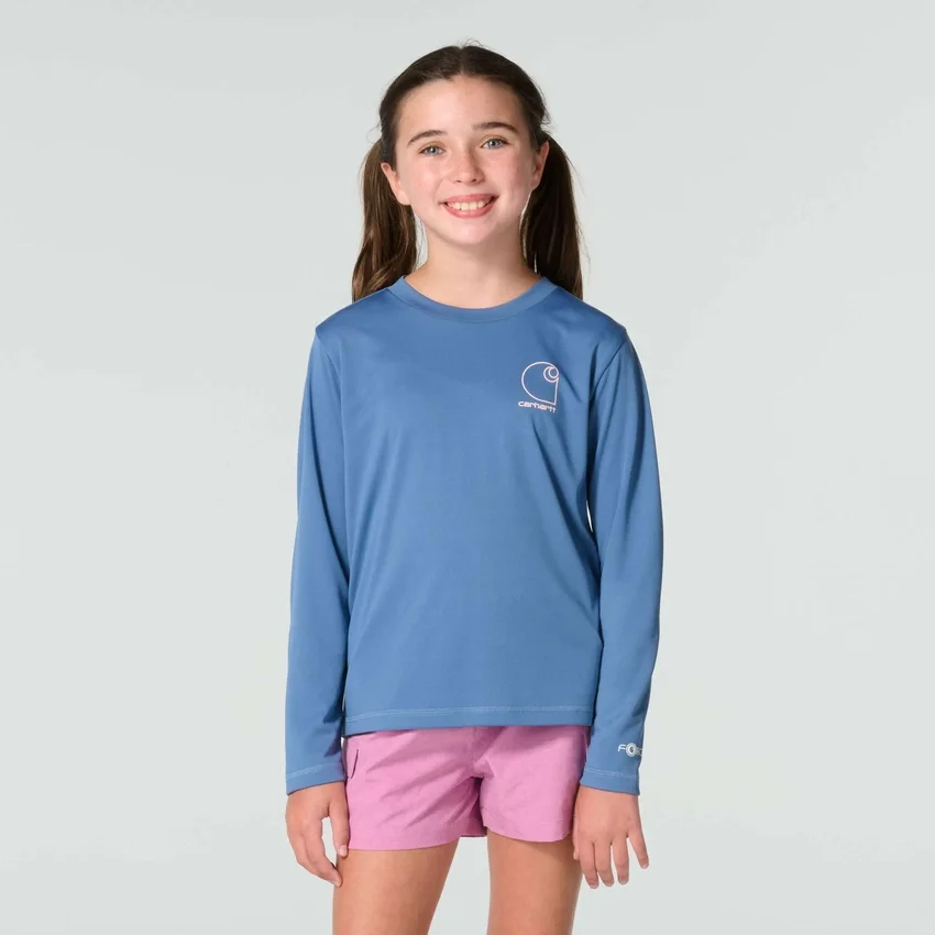 Force Sun Defender™ langærmet T-shirt til piger (børn/unge)