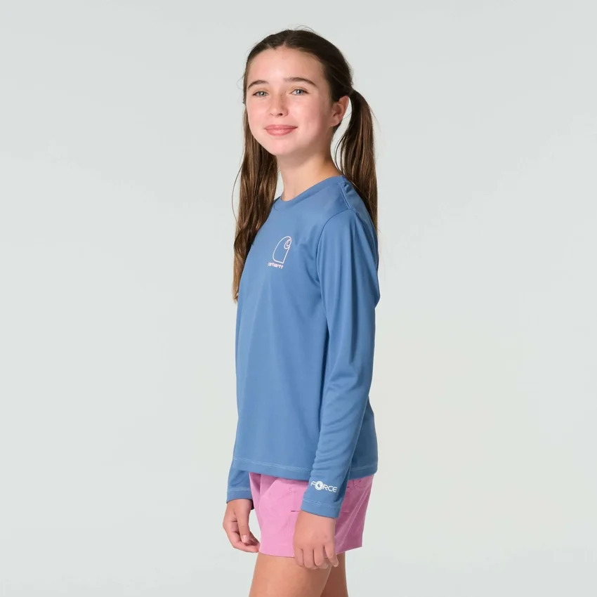 Force Sun Defender™ langærmet T-shirt til piger (børn/unge)