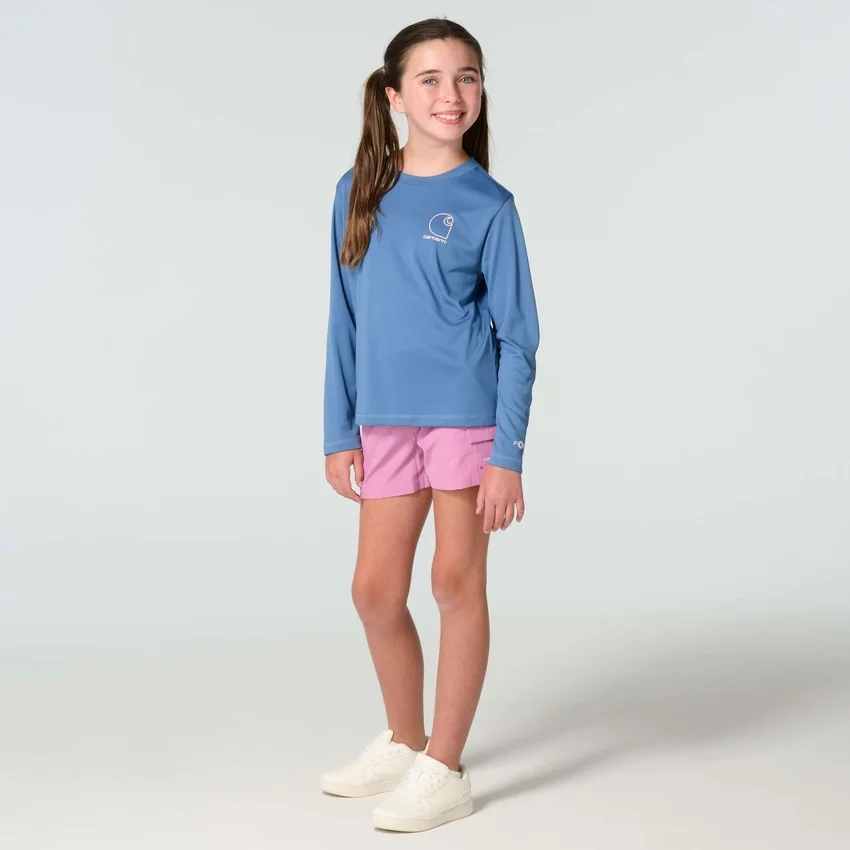 Force Sun Defender™ langærmet T-shirt til piger (børn/unge)