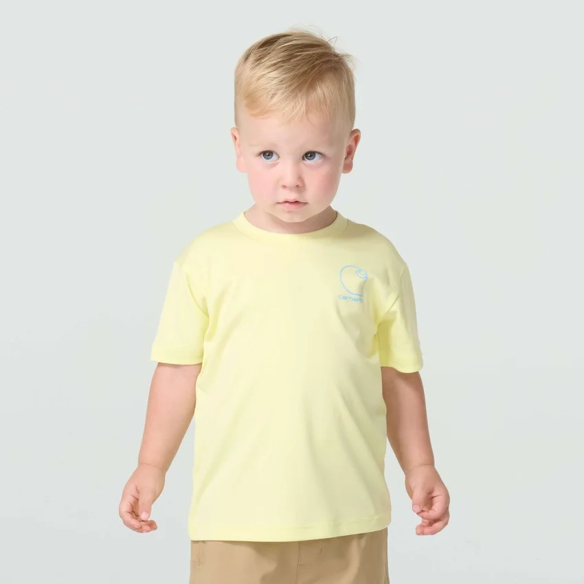 Force Sun Defender™ meleret T-shirt med korte ærmer til drenge (børn/småbørn)
