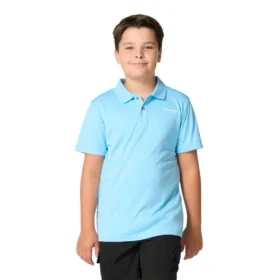 Force Sun Defender™-poloshirt med korte løse ærmer til drenge (børn/småbørn)