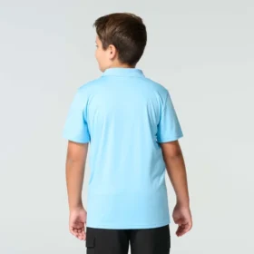 Force Sun Defender™-poloshirt med korte løse ærmer til drenge (børn/småbørn)