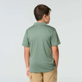 Force Sun Defender™-poloshirt med korte løse ærmer til drenge (børn/småbørn)