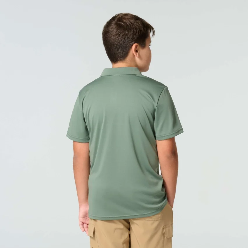Force Sun Defender™-poloshirt med korte løse ærmer til drenge (børn/småbørn)