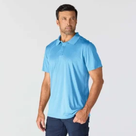 Force Sun Defender™ poloshirt til mænd i afslappet pasform med logo – solbeskyttende skjorter