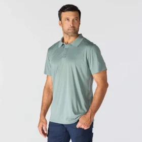 Force Sun Defender™ poloshirt til mænd i afslappet pasform med logo – solbeskyttende skjorter