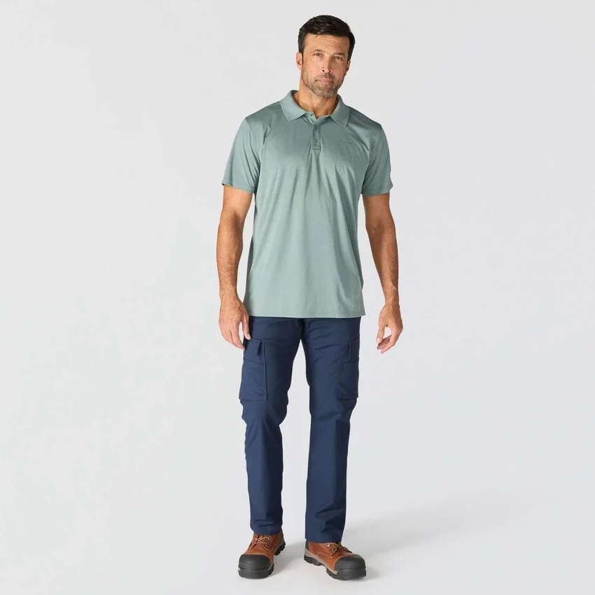 Force Sun Defender™ poloshirt til mænd i afslappet pasform med logo – solbeskyttende skjorter