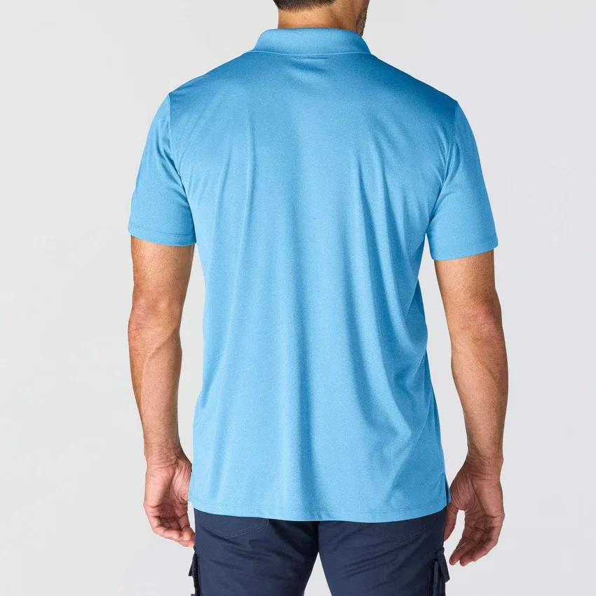 Force Sun Defender™ poloshirt til mænd i afslappet pasform med logo – solbeskyttende skjorter