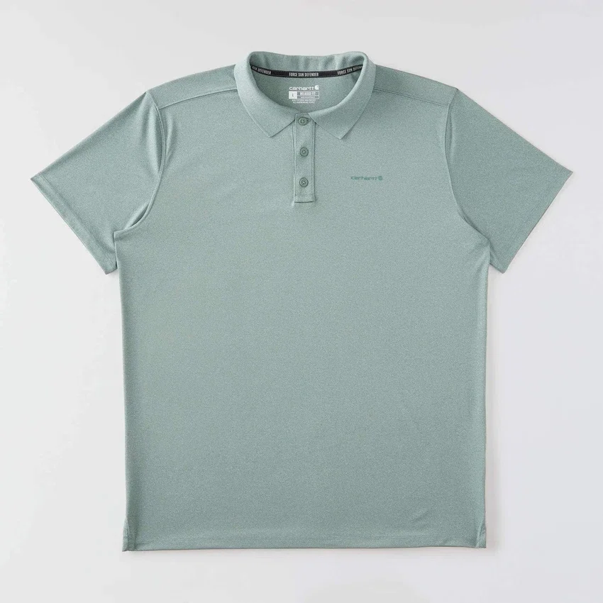 Force Sun Defender™ poloshirt til mænd i afslappet pasform med logo – solbeskyttende skjorter