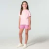 Force Sun Defender™ T-shirt med korte løse ærmer til piger (børn/unge)