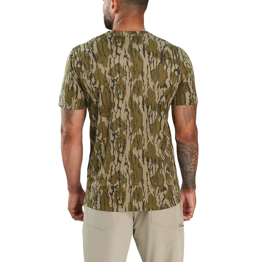 Force Sun Defender UPF 50+ camouflage-skjorte til mænd – solbeskyttende skjorter