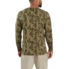 Force Sun Defender UPF 50+ camouflage-t-shirt med lange løse ærmer til mænd – solbeskyttelseskjorter