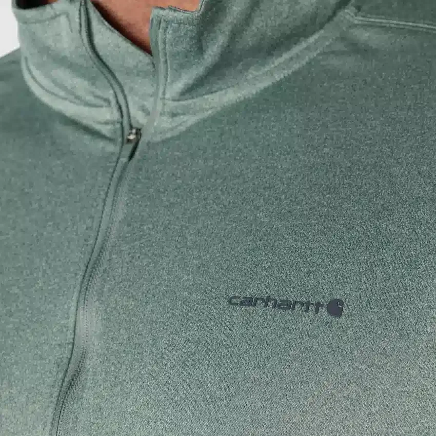 Force Sun Defender UPF 50+ fugttransporterende pullover med halv lynlås til mænd – solbeskyttelsesskjorter