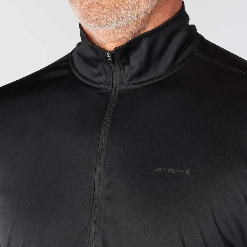 Force Sun Defender UPF 50+ fugttransporterende pullover med halv lynlås til mænd – solbeskyttelsesskjorter