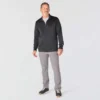 Force Sun Defender UPF 50+ fugttransporterende pullover med halv lynlås til mænd – solbeskyttelsesskjorter
