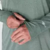 Force Sun Defender UPF 50+ fugttransporterende pullover med halv lynlås til mænd – solbeskyttelsesskjorter