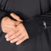 Force Sun Defender UPF 50+ fugttransporterende pullover med halv lynlås til mænd – solbeskyttelsesskjorter