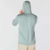 Force Sun Defender UPF 50+ letvægts-hoodie med lange løse ærmer og fugttransporterende egenskaber til mænd – solbeskyttende Hættetrøjer