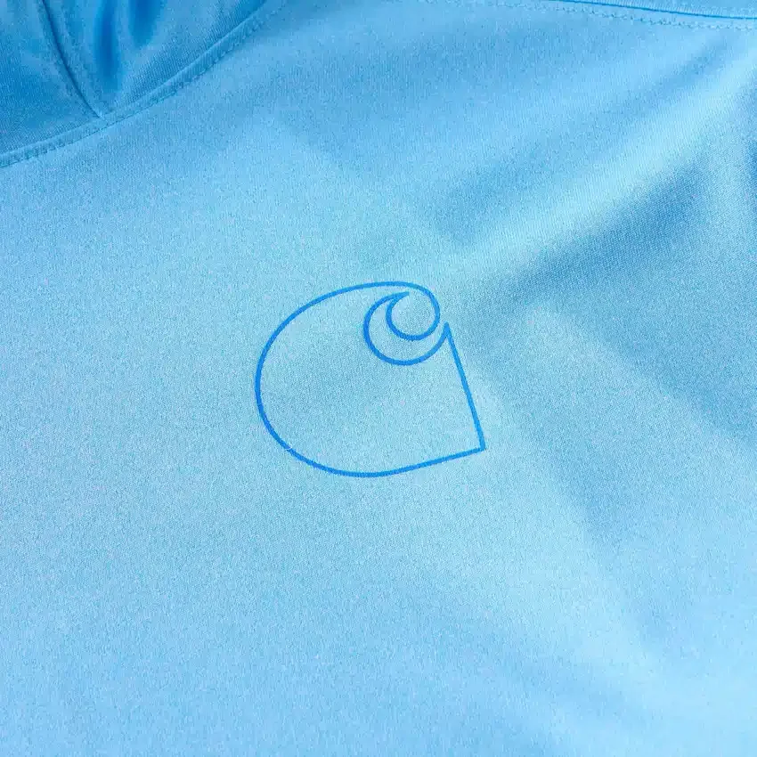 Force Sun Defender UPF 50+ letvægts-hoodie med lange løse ærmer og fugttransporterende egenskaber til mænd – solbeskyttende Hættetrøjer