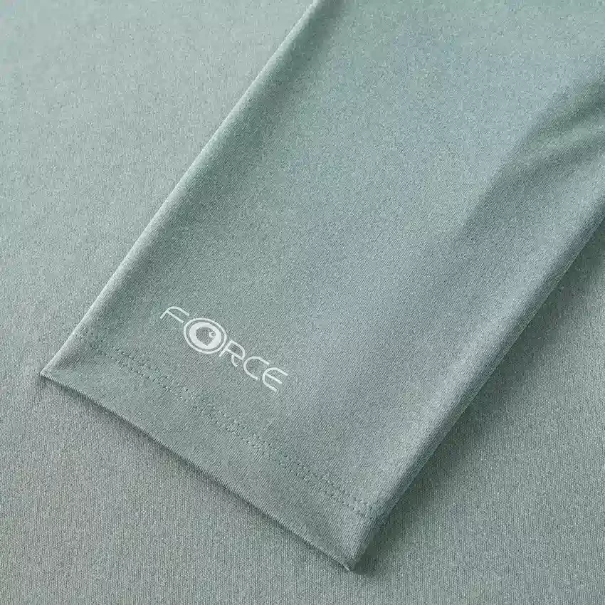 Force Sun Defender UPF 50+ letvægts-hoodie med lange løse ærmer og fugttransporterende egenskaber til mænd – solbeskyttende Hættetrøjer