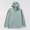 Force Sun Defender UPF 50+ letvægts-hoodie med lange løse ærmer og fugttransporterende egenskaber til mænd – solbeskyttende Hættetrøjer