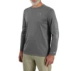 Force Sun Defender UPF 50+ letvægts T-shirt med lange løse ærmer og svedtransporterende egenskaber til mænd – solbeskyttende skjorter