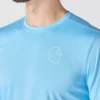 Force Sun Defender UPF 50+ letvægts T-shirt med lange løse ærmer og svedtransporterende egenskaber til mænd – solbeskyttende skjorter