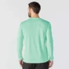 Force Sun Defender UPF 50+ letvægts T-shirt med lange løse ærmer og svedtransporterende egenskaber til mænd – solbeskyttende skjorter