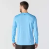 Force Sun Defender UPF 50+ letvægts T-shirt med lange løse ærmer og svedtransporterende egenskaber til mænd – solbeskyttende skjorter