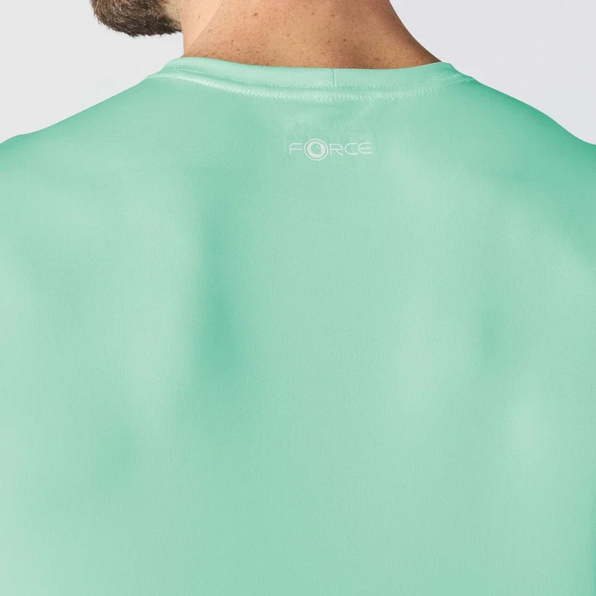 Force Sun Defender UPF 50+ letvægts T-shirt med lange løse ærmer og svedtransporterende egenskaber til mænd – solbeskyttende skjorter