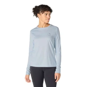 Force Sun Defender UPF 50+ letvægts-T-shirt med lange løse ærmer til kvinder – solbeskyttende skjorter