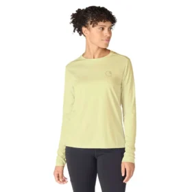Force Sun Defender UPF 50+ letvægts-T-shirt med lange løse ærmer til kvinder – solbeskyttende skjorter
