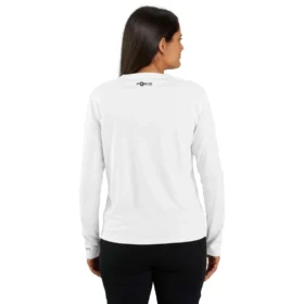 Force Sun Defender UPF 50+ letvægts-T-shirt med lange løse ærmer til kvinder – solbeskyttende skjorter