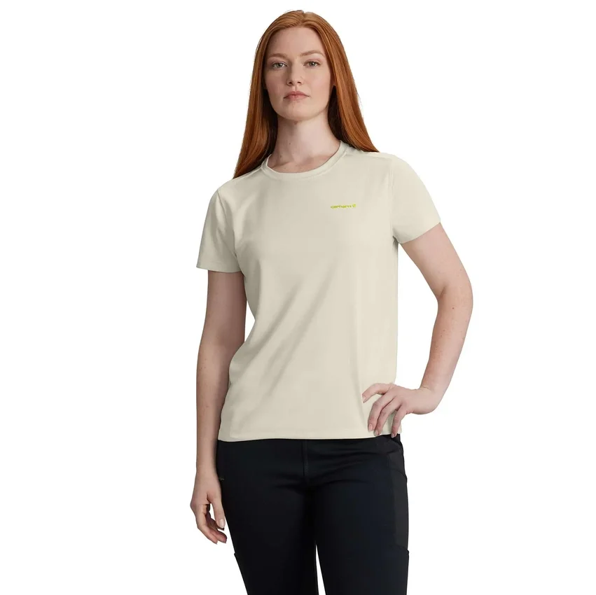 Force Sun Defender UPF 50+ letvægts-T-shirt til kvinder med fugttransporterende egenskaber – solbeskyttelseskjorter